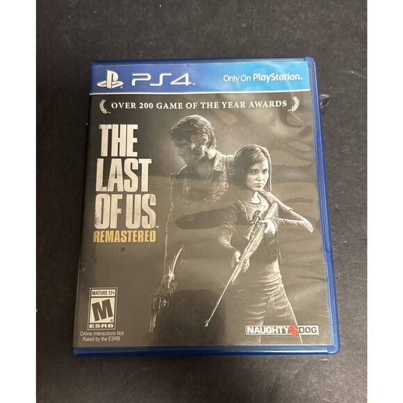 The Last of Us Remastered Sony PlayStation 4 PS4 2014 Tested Joel Ellie - Picture 1 of 3